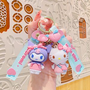 Belle nouvelle série de pêche Kulomi Kt Melody Cartoon Doll Key Ring Pendant Bag Wholesale Gift Car Chain Chain