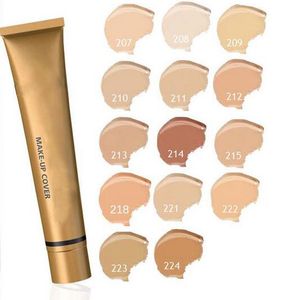 Corrector de belleza Cubierta de maquillaje Cubierta de base Base de cobertura extrema 14 colores Hipoalergénico Impermeable 30g Alta calidad