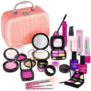 Beauty Fashion Kids Toys Simulation Cosmetics Set Pretend Makeup Girls Play House Make up Educational for Fun Game 230830