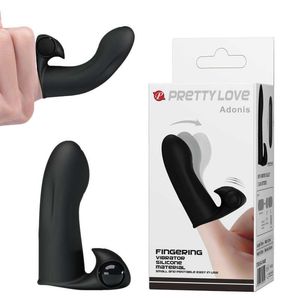 Artículos de belleza Pretty Love productos sexy dedo punto G vibrador clítoris consoladores vagina masturbador juguetes para mujer juguetes eróticos