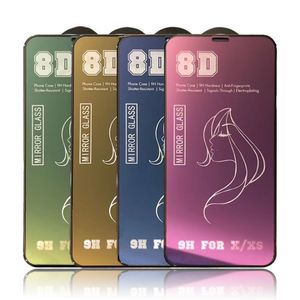 Film de protection d'écran Temared 9H en verre miroir de beauté pour iphone14pro promax 13 12 11 samsung s10e a10s G530 M12 a22 A03 CORE infinix hot 9 10play tecno spark4 pop5 camon15