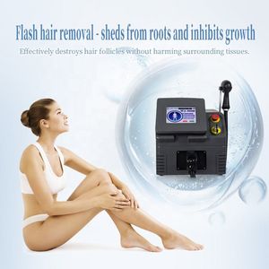 Salon de beauté Machine d'épilation au laser de beauté portable 808nm indolore et plus sûre