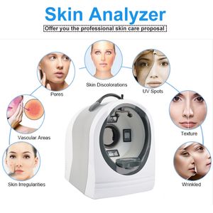 Belleza al por mayor nuevas imágenes 3d UV analizador de piel facial inteligente digital para salón de belleza