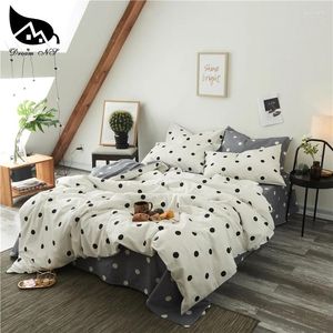 Sets de ropa de cama Sueño NS Nordic Cotton Wave Point Casa para la cubierta de la cubierta edítica Sala de estar de dormitorio suave y cálido