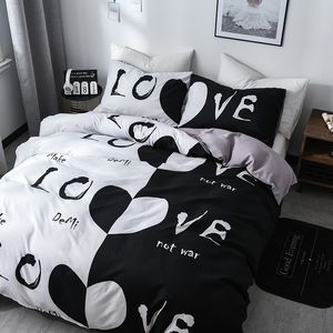 Ensembles de literie King Duvet Housse de couette Couple Double Set 240x220 Queen Bed Sheet Covers Full Size 230717