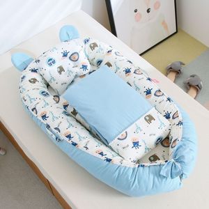Juegos de cama Cama de nido de bebé portátil Cama de bebé Cuna de viaje Mini cunas para las cosas Cápsula de dormir infantil para 012 meses 230309