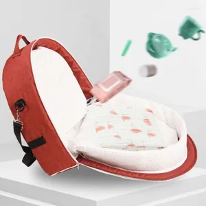 La literie définit un berceau de berceau portable pour un lit respirant lit de bébé pliant moustique de crème solaire