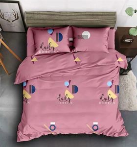 Sets de ropa de cama Set King Size Hogar Bed for Girl Boy Colteras Covers Soft Breatable 2/3 Pcs Room Decorations