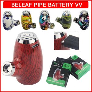 Beleaf E Pipes Kit de batería de precalentamiento 900 mAh 510 Rosca Voltaje variable eCig Vaporizador Mech Mod Cigarros Vape Cartucho Epacket