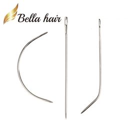 Bella Hair Professionnel Tissage Aiguille Tresses Piste Couture Aiguilles D'extension De Cheveux C I J Forme pour Perruque 12 pcs