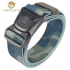 Cinturas 2021 Conveniente cinturón táctico militar Fuerte Real Nylon Army Anti-Slip Belt Anti-Rust Aloy Libere de liberación rápida Cinturones de hebilla para hombres L23126