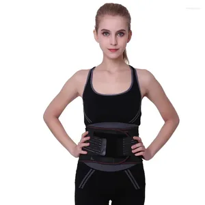 Cinturones transpirables para la espalda baja, soporte para gimnasio, cintura Lumbar, cinturón atlético ajustable para perder peso, recortador para mujeres