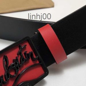 Ceintures Cl Ceinture Homme Pour Femme Homme Femme Cuir Véritable Veau 38 Mm Ceinture Dames Doux Rouge T0p 5a Compteur Gratuit Boîte Titane Acier Plaqué Or BoucleKGVH