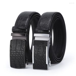 Ceintures Célèbre Ceinture Hommes Top Qualité Véritable Bracelet De Luxe Mâle Métal Automatique Boucle Designer Hommes