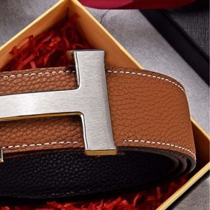 Ceintures mode hommes ceinture argent ceinture de luxe designer ceinture homme boucle lisse motif litchi 12 couleurs 3,8 cm largeur ceinture de qualité supérieure ceinture beige ceinture orange boucle en argent