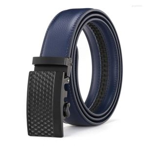 Ceintures LannyQveen Ceinture en cuir pour hommes avec boucle automatique Vente en gros pour les jeunes fabricants