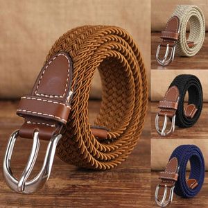 Belts Large Mens Leather Cintur N El Trenzado Hebilla Ovalada De Quel Satinado Punta Bucle Cuero Sint Belt For Men
