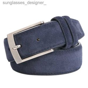 Ceintures Nouveau Style marque de mode Welour ceinture en cuir véritable pour jean ceinture en cuir hommes ceintures de luxe en daim ceinture StrsL231120