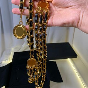 Belts Quality Vintage 24k Gold Chain pour femmes Goth Fashion Charm Designer Luxury Jewelry 2022 TRENDY BOHO