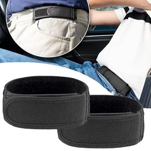 Cinturones elegantes sin hebilla de moda elástica cómoda ultra suave bucle de cinturón unisex jeans pantalones para hombres
