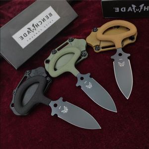 Benchmade 175 Couteau Tactique Cadeau 175BKSN BM175 Fixe Survie Pêche EDC Lame Chasse Sauvetage Droit Outil De Noël Poche Tactica Fsbix