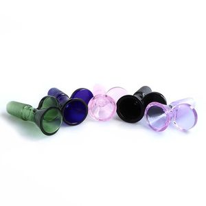 Beracky 14 mm 18 mm mâle entonnoir en verre bols fumeurs colorés bol en gangs enivrants pour les tuyaux d'eau tamponnent des plates-formes d'huile Bongs