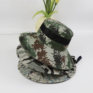 Bérets 1pc Multicam tactique Sniper Camouflage seau Boonie chapeaux népalais casquette SWAT armée Panama militaire accessoires été hommes