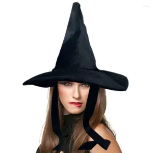 Bérets adultes enfants enfants Halloween chapeaux de sorcière mascarade assistant chapeau Cosplay Costume