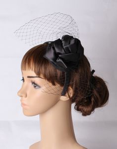 Boinas Base Fascinator Tocado Velos de novia Sombreros de boda Accesorios para el cabello de carrera Sombrero de sombrerería Múltiples colores MYQ122Boinas BoinaBoinas B