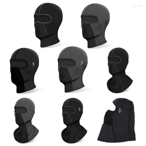Bérets respirants à séchage rapide BALACLAVA Cycling Face Mask Mask Scred Screen For Unisex