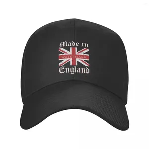Bérets Cool drapeau du royaume-uni Union Jack fabriqué en Angleterre Casquette Polyester Casquette à la mode chapeau mèche sport beau cadeau