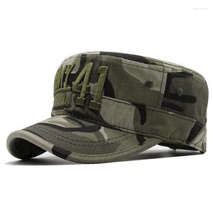 Bérets hommes tactique camouflage militaire chapeaux broderie casquette plate équipe mâle casquettes de Baseball armée Force Jungle chasse pour les femmes