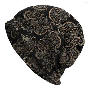 Berets Oriental Paisley Ornement Gol