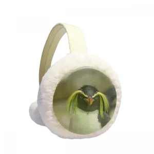 Boinas Mar Ciencia Naturaleza Imagen de pingüino antártico Calentador de orejas de invierno Cable Knit Furry Fleece Earmuff OutdoorBerets