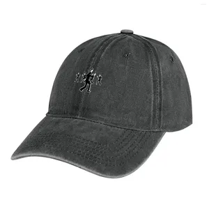 Boinas Talking Heads Sombrero de vaquero Playa negra Gorras para hombre Mujer