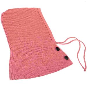 Bérets femmes chapeaux casquettes tricot chaud une pièce écharpe thermique hivers Polyester tricoté Miss