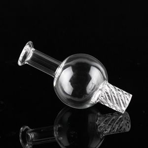 Accessoires pour fumeurs Sprinning Carb Cap bulle de verre Pour 25mm 30mm quartz bangers Flat Top Bottom Gavel Banger seau pipe à eau