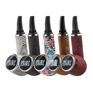 La mejor forma de tubería portátil digital vaporizador de hierba seca pluma boquilla magnética no es fácil de caer calor no quemar dispositivo de flores kit de vapeo para regalo de Navidad VS pipa tradicional