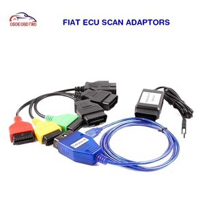 Calidad para Fiat ECU Scan, versión más reciente, herramienta de sintonización de Chip, actualización de Software de reparación, Cables y conectores, programador de llaves