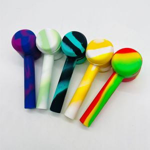 Tuyau à sucette le plus vendu, tuyau en verre et Silicone, support de tuyau en verre, accessoires de tuyau