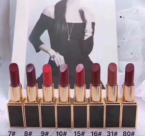 Maquillaje NUEVO LÁPIZ LABIAL MATE más vendido 8 colores diferentes (12 piezas / lote) Ahora solo tenemos 4 colores 15, 16, 80, 09