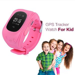 Reloj de pulsera Q50 más vendido Reloj inteligente Q50 Reloj inteligente Rastreador GPS para niños Relojes inteligentes Bluetooth Monitor remoto Localización doble SOS para niños