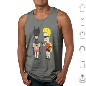 Bevis et Buthead Tank Tops imprimer le coton Beavis Butt Head Butthead Music Punk Heavy 90S CARTOONS FRIKI FANBOY URBAN 240408