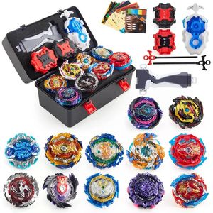 Beyblades Burst Battling er Grip Toy Blade Set Juego Caja de almacenamiento 12 Gyros 3 ers Gran regalo de cumpleaños para 231228