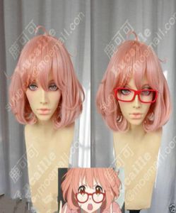 Au-delà de la frontière Kuriyama Mirai Rikka Style corail Lolita Cosplay fête Wig8234630