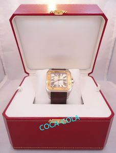 Recommandation de magasin montre étanche mode haute qualité 42mm or jaune 18 carats montre en acier inoxydable W-20072X7 mouvement automatique montres pour hommes