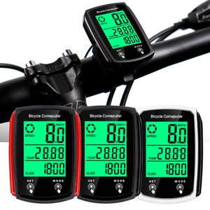Bicycle Computer Wired Speed Breed Universal MTB Bike Speedometer Watch Backlight LCD Touch Screen Speed Counter Counter
