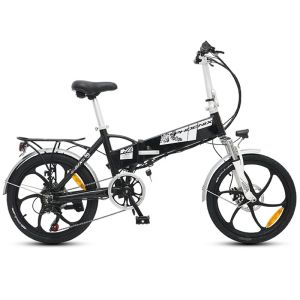 BICYCLE Electric Bicycle pliant Lithium Battery Hommes Femmes conduisant une petite batterie Car Adult Riding Power Scooter 36V 48V 10.4a vélo
