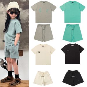 BIG Boys Girls T-shirts shorts summer Clothing Sets Kids Designer toddler sports suit Clothes Children youth Family Matching Outfits