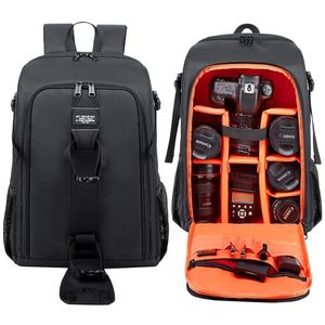 Big Capacity Pography Camera Waterproof Shoulders Backpack Video Tripod DSLR Bag W Rain Cover for Canon Sony Pentax 240104